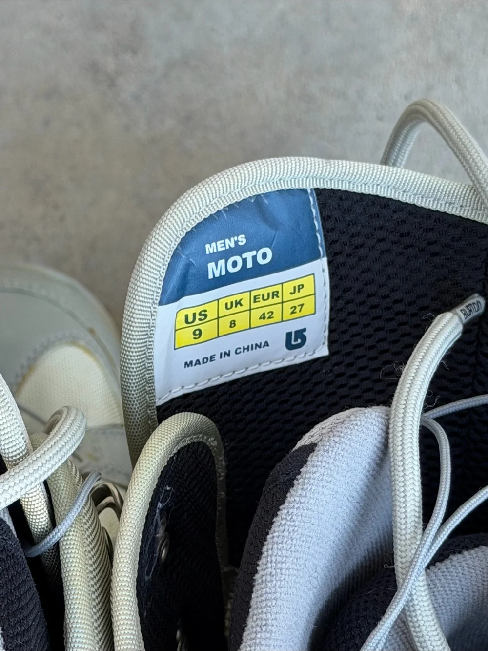 Burton Moto Men’s Snowboard Boots Size 9